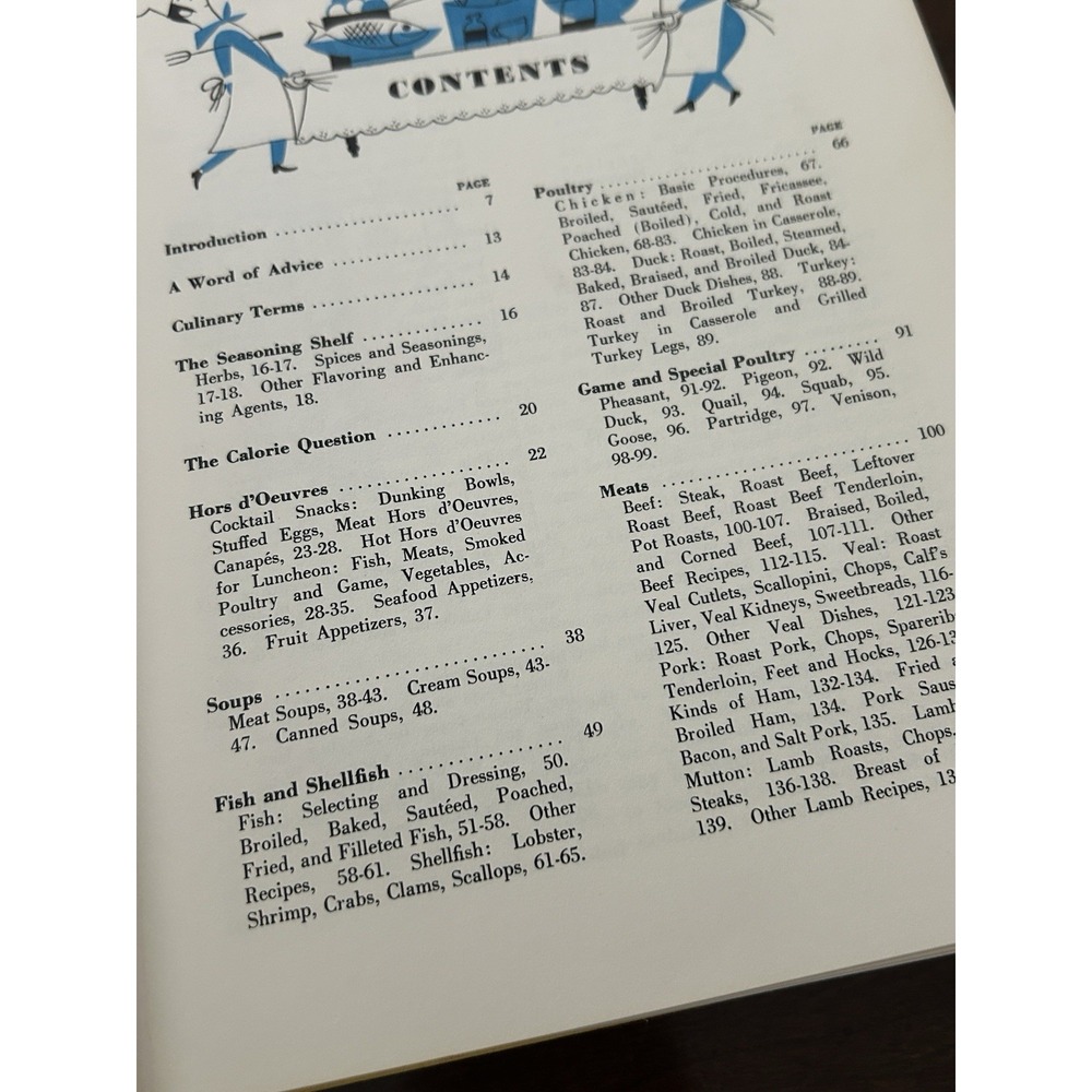 The FIRESIDE Cook Book James BEARD Vintage Illustrated Hardcover 1949 8th Print - Picture 6 of 8